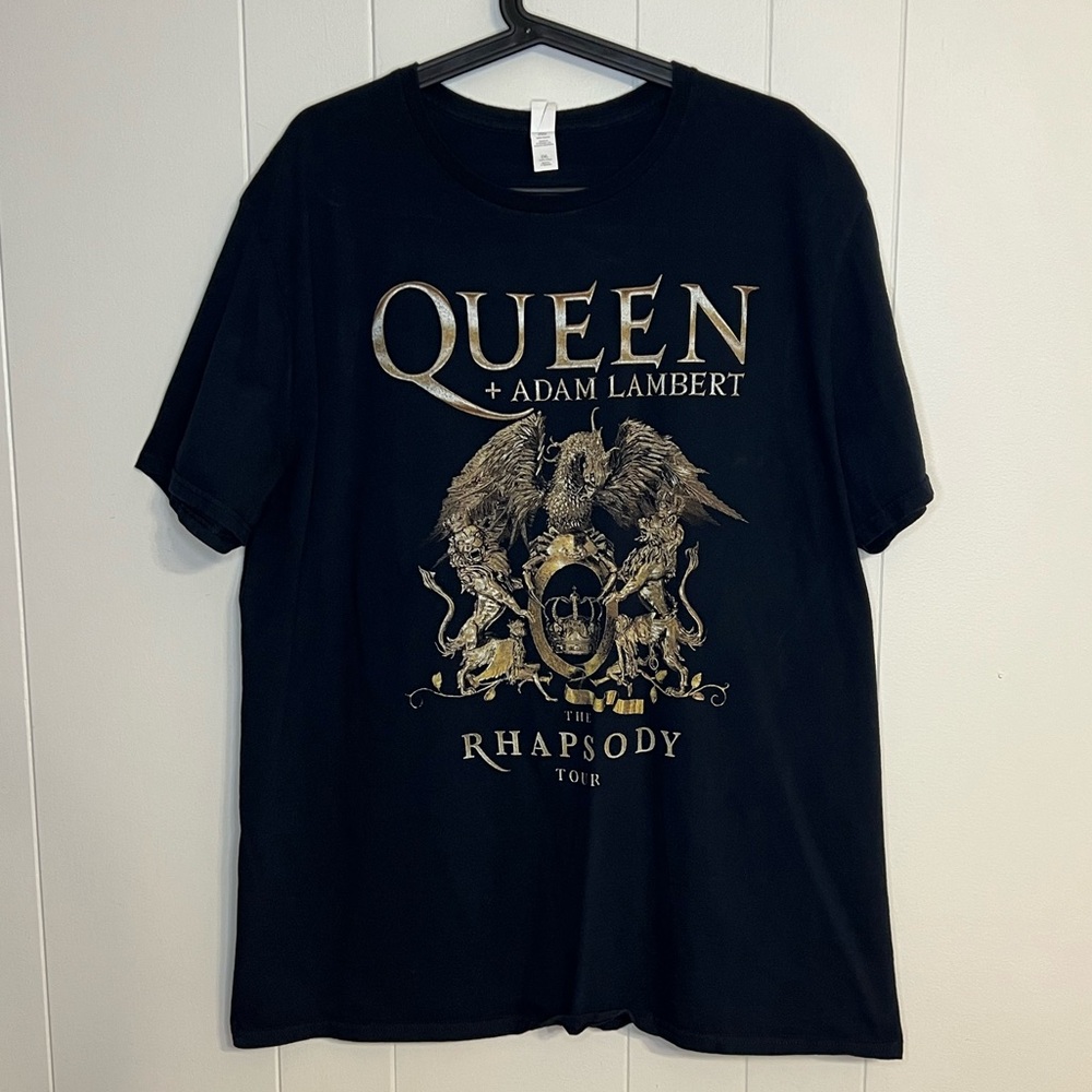 QUEEN + ADAM LAMBERT  The Rhapsody Concert‎ Tour T-Shirt Size XXL
